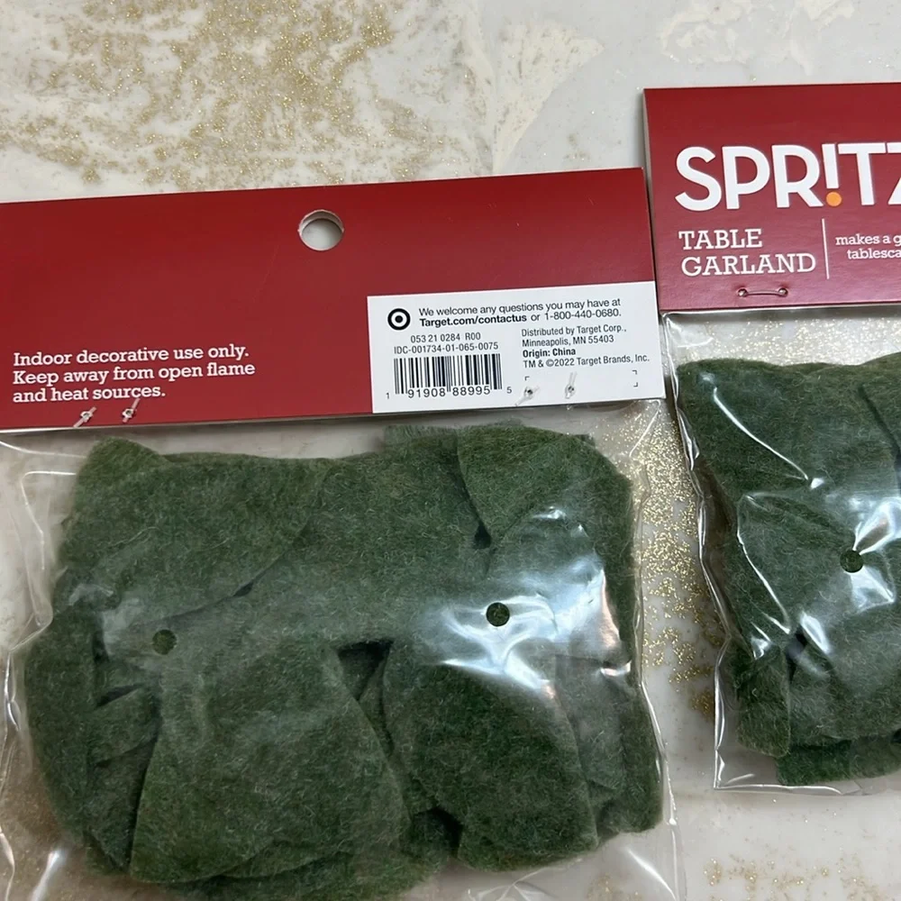 Spritz table garland pack of 2